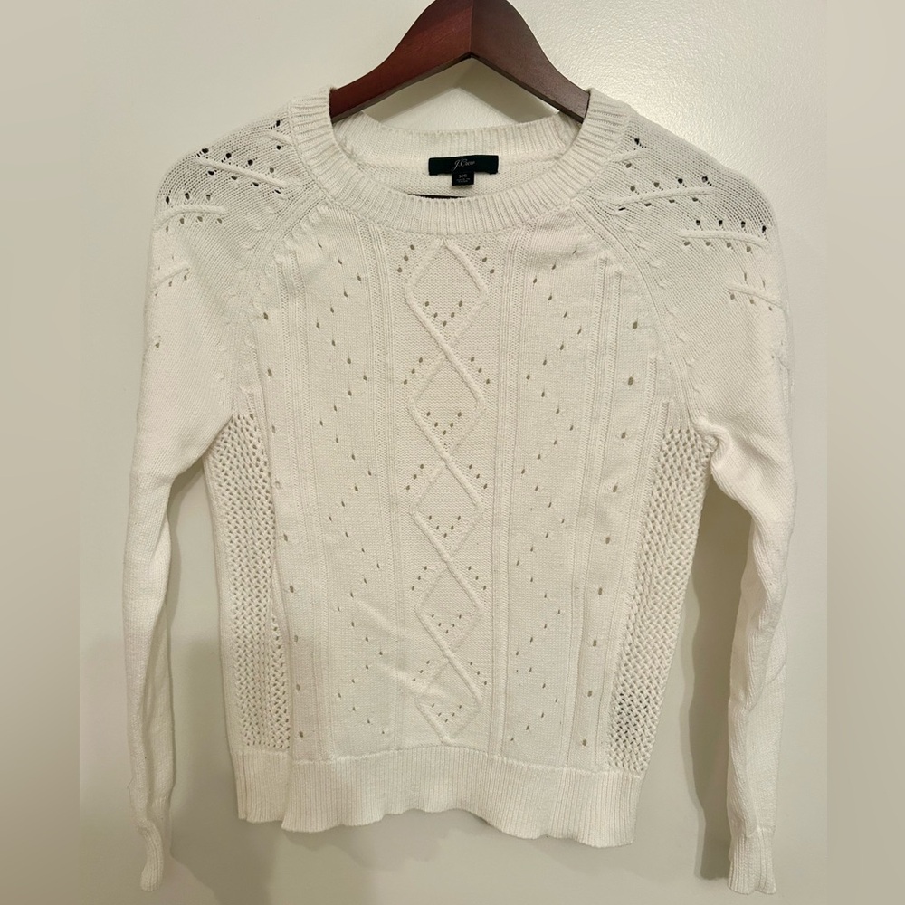 J.Crew Cotton Knit Sweater